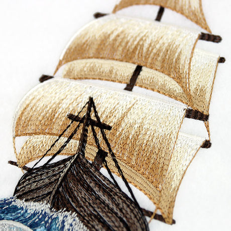 On the High Seas Clipper Ship