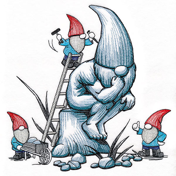 The Thinker, The Gnome