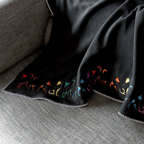 Purr-fectly Modern Cat Border