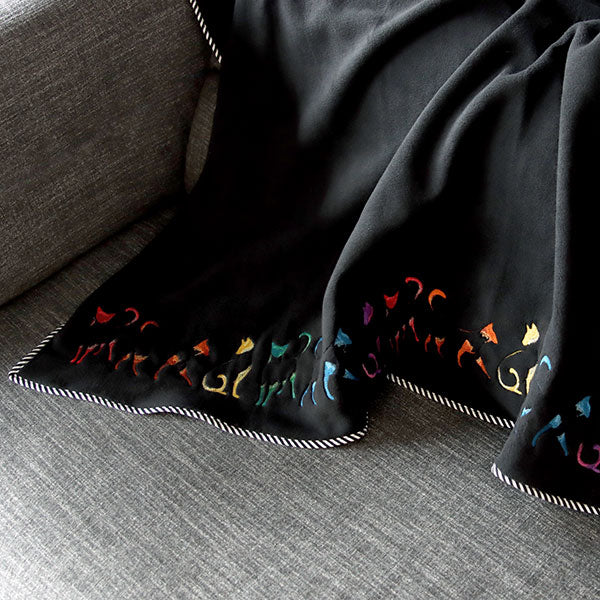 Purr-fectly Modern Cat Border