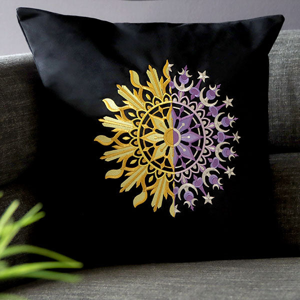 Ironwork and Magic Half Sun Mandala