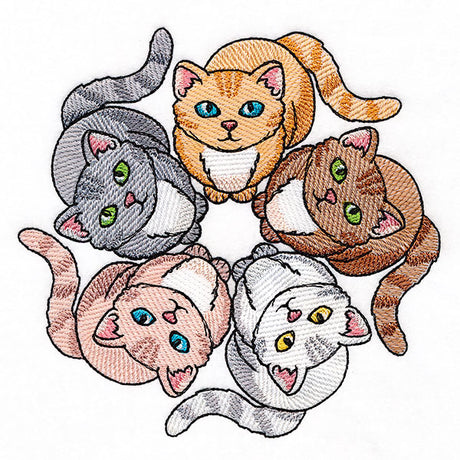 The Circle of Meow Cat Mandala