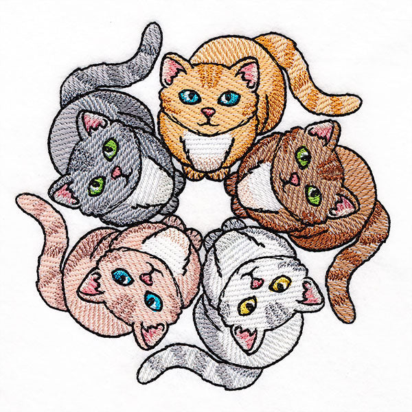 The Circle of Meow Cat Mandala