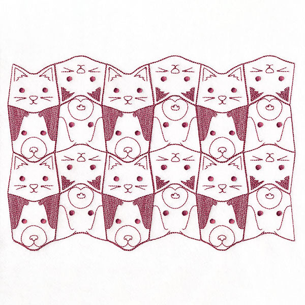 Repeat with Me Cat & Dog Border