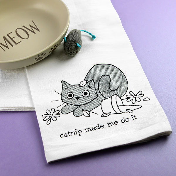 Catnip Made Me Do It Kitty