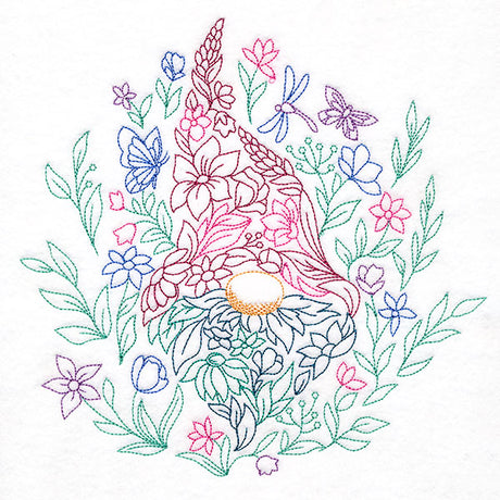 Hidden in Flowers Magic Gnome