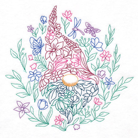 Hidden in Flowers Magic Gnome