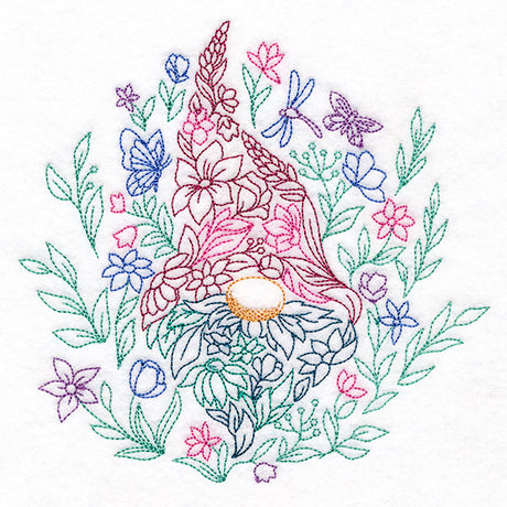 Hidden in Flowers Magic Gnome