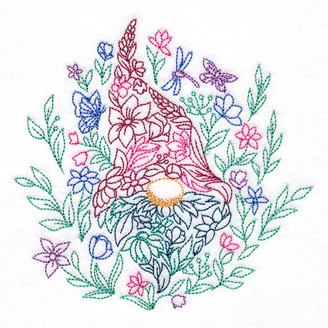 Hidden in Flowers Magic Gnome