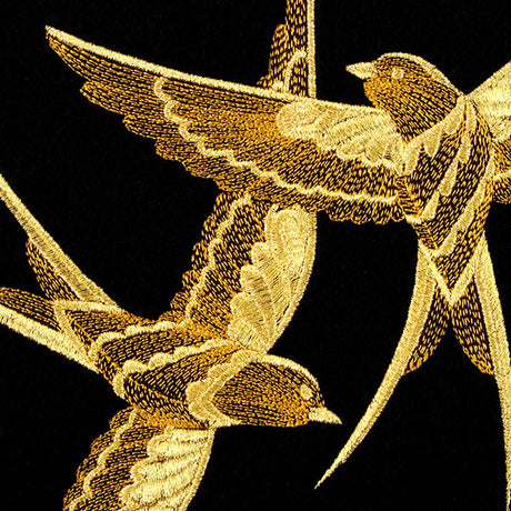 Gilded with Magic Swallows