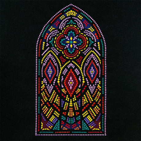 Mystical Enlightenment Stained Glass Window