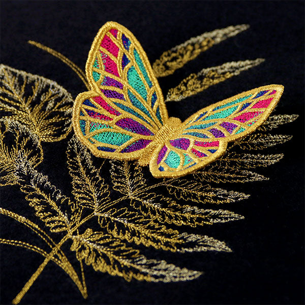 Stained Glass Butterfly (Lace)