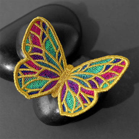 Stained Glass Butterfly (Lace)