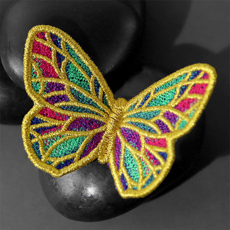 Stained Glass Butterfly (Lace)
