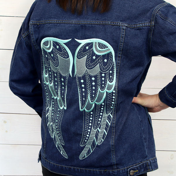 Feathered with Style Angel Wing