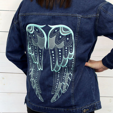 Feathered with Style Angel Wing