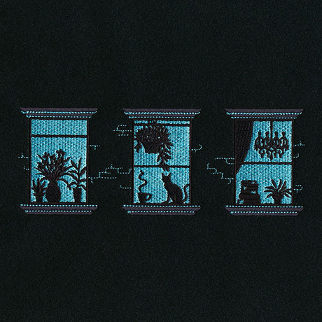 Home for the Evening City Windows Border