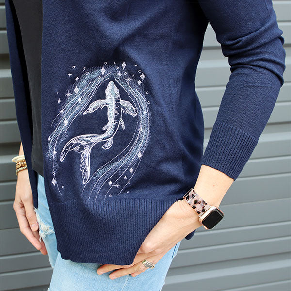 Swimming in Celestial Waters Koi