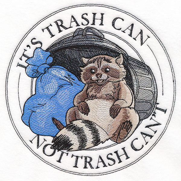 It's Trash Can Not Trash Can't Stamp