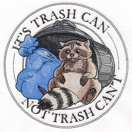 It's Trash Can Not Trash Can't Stamp