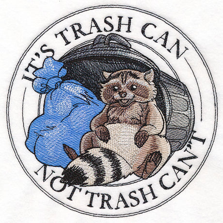 It's Trash Can Not Trash Can't Stamp