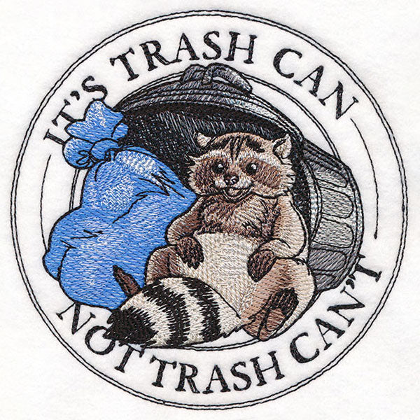 It's Trash Can Not Trash Can't Stamp
