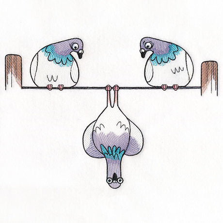Pigeon Problems Border
