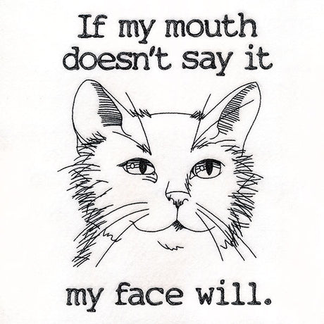 My Face Says It Cat
