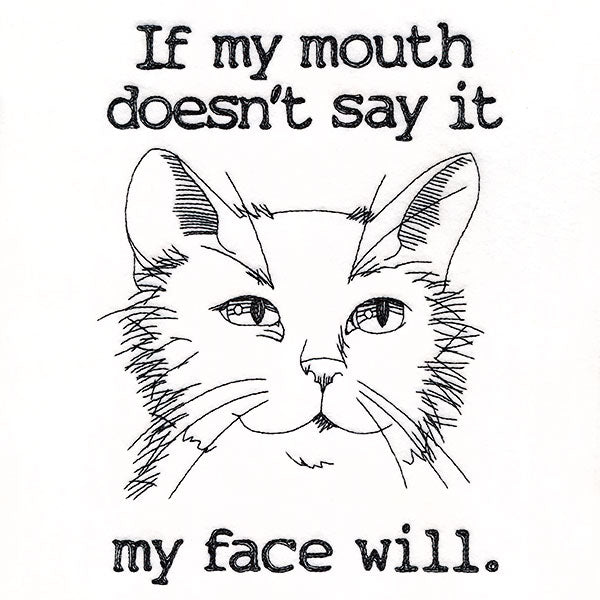My Face Says It Cat