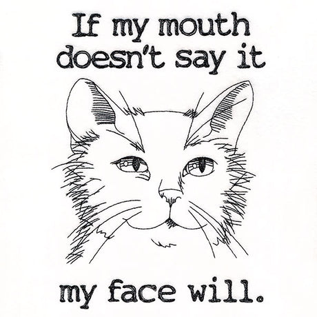 My Face Says It Cat