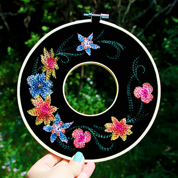 Wildflowers in Summer Wreath