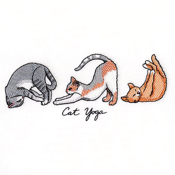 Yoga Cat Border