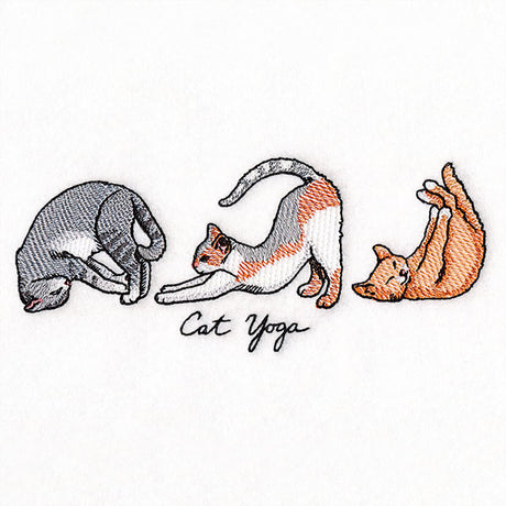 Yoga Cat Border
