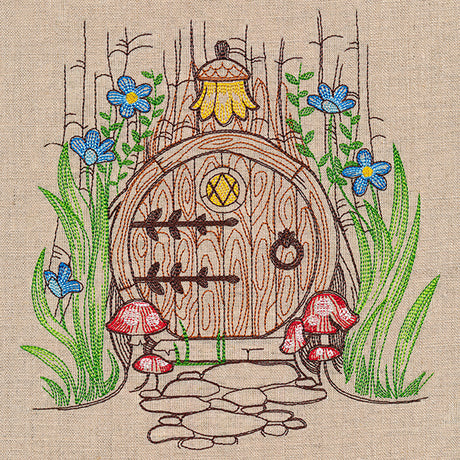 Earthen Burrow Fairy Door