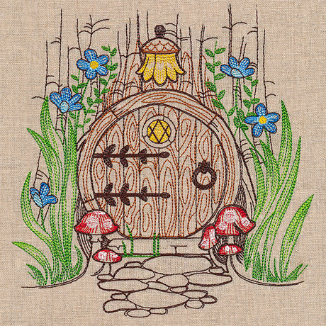 Earthen Burrow Fairy Door