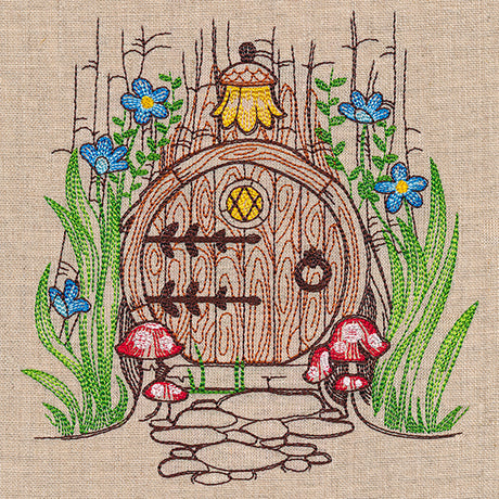 Earthen Burrow Fairy Door