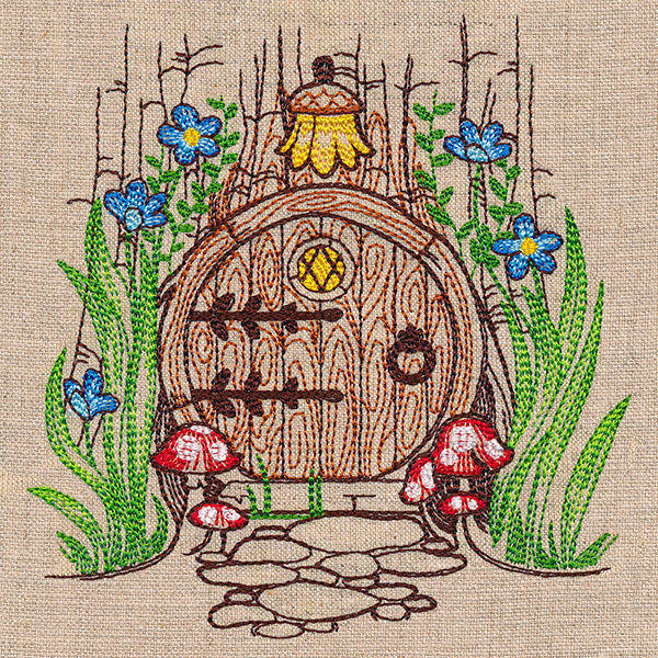 Earthen Burrow Fairy Door
