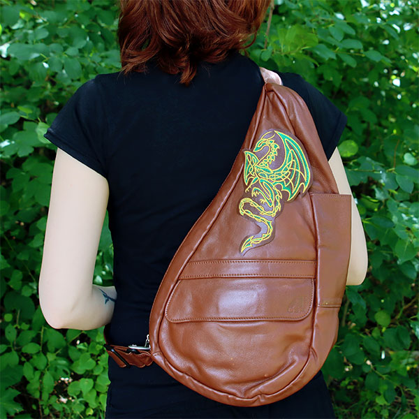 Gilded Celtic Knotwork Dragon