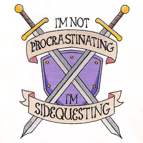 Procrastinating and Sidequests Shield