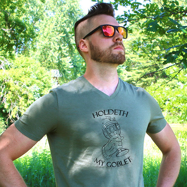 Holdeth My Goblet Etching
