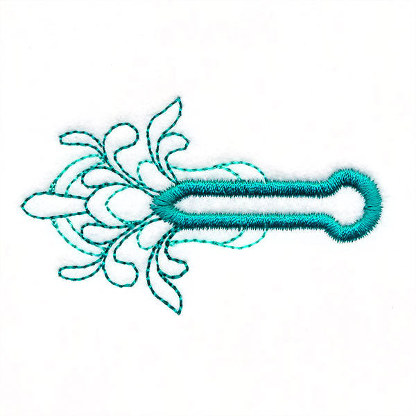 Buttoned Up II - Flourishes and Time Buttonhole