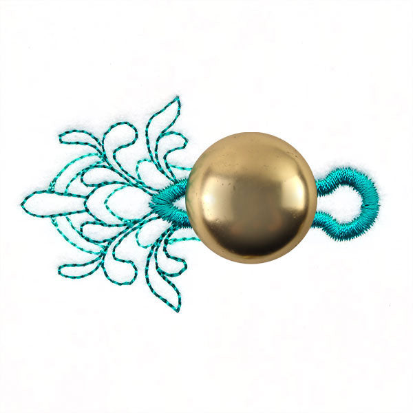 Buttoned Up II - Flourishes and Time Buttonhole