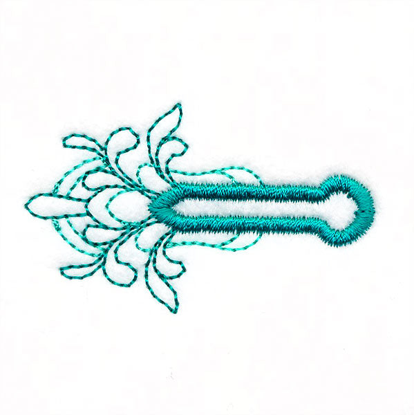 Buttoned Up II - Flourishes and Time Buttonhole