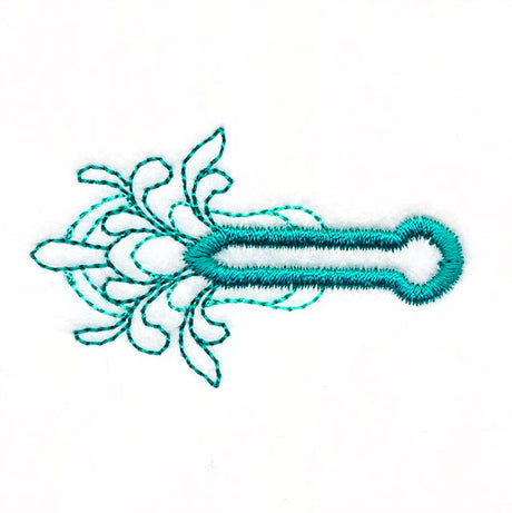 Buttoned Up II - Flourishes and Time Buttonhole