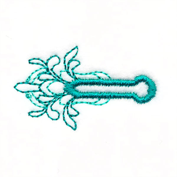 Buttoned Up II - Flourishes and Time Buttonhole