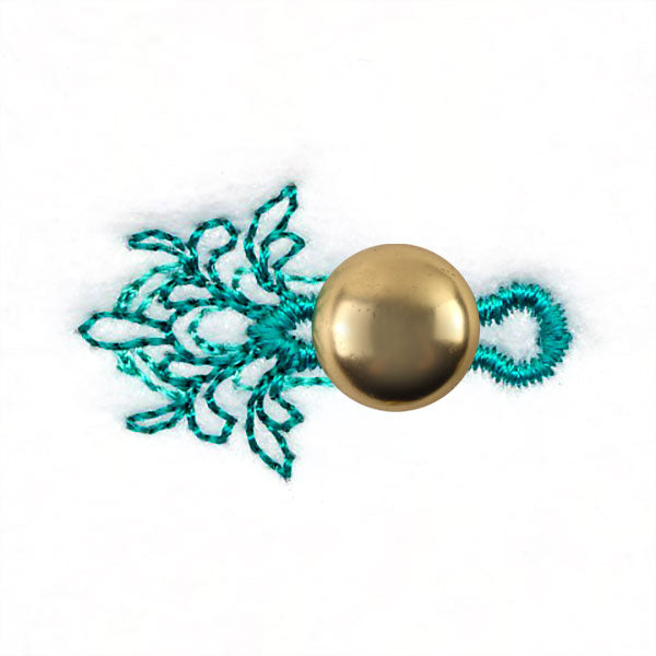 Buttoned Up II - Flourishes and Time Buttonhole