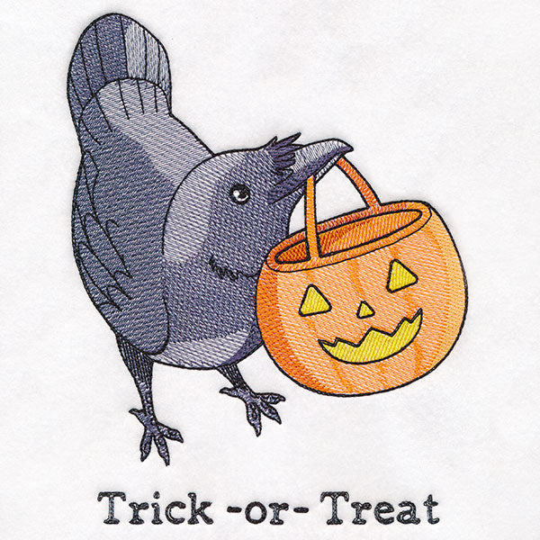 Trick-or-Treat Crow