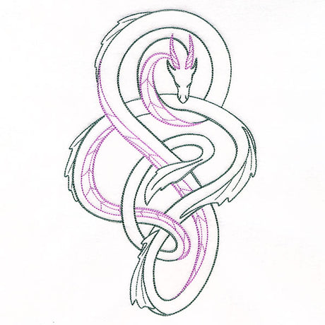 Knotwork Wyrm