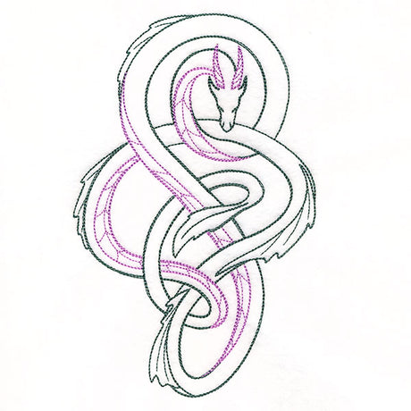 Knotwork Wyrm
