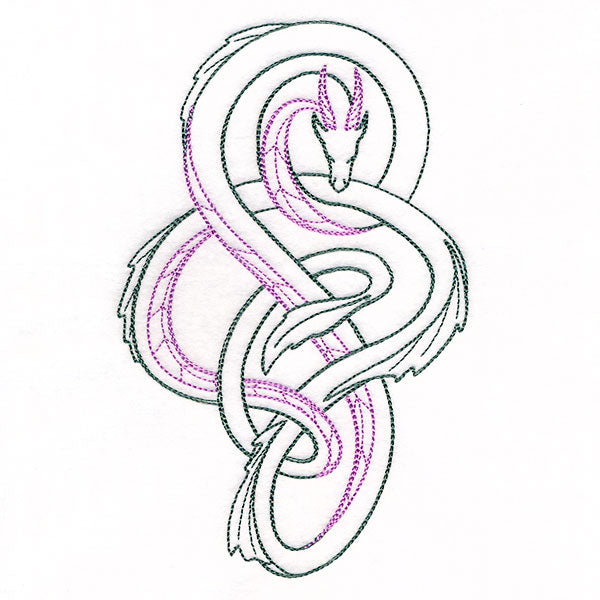 Knotwork Wyrm